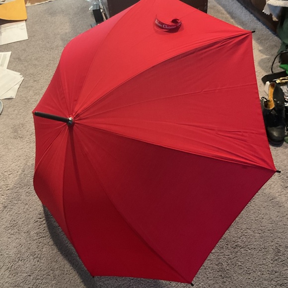 Christian Dior Parfums Vintage Red Umbrella Y2K Christmas Gift, NEW - Picture 1 of 8